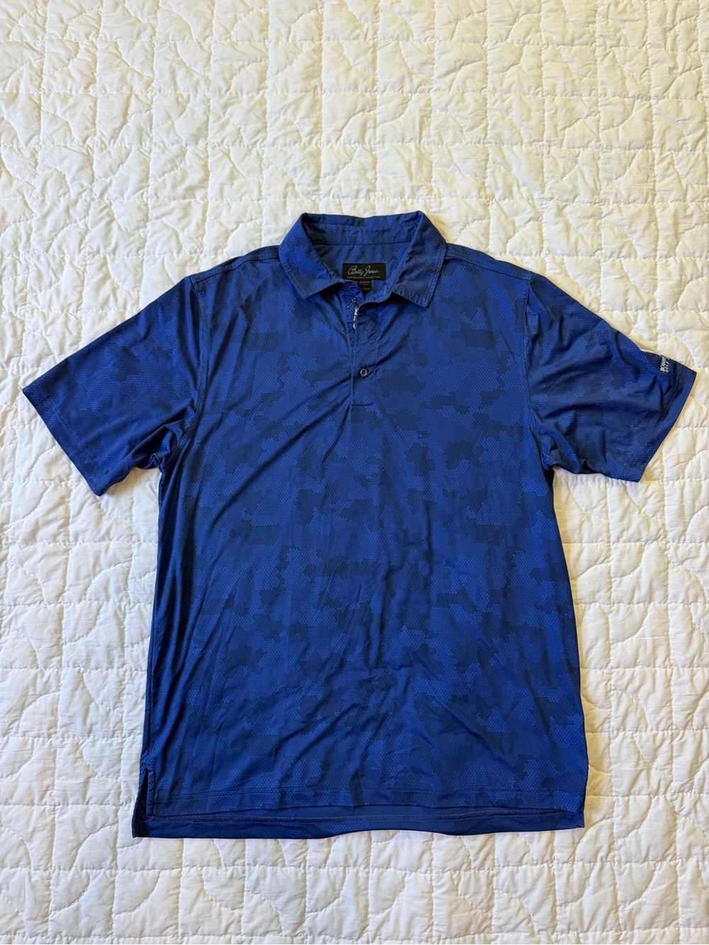 Bobby Jones Royal Blue Short-Sleeve Polo